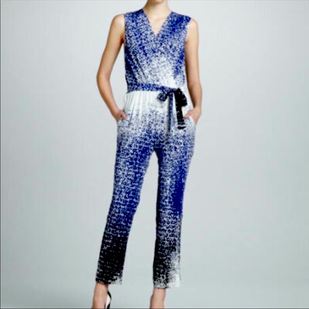 Diane Von furstenberg kaweena silk jumpsuit
